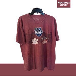 NHL National Hockey League Toronto Detroit Graphic Pink T Shirt Women’s Men’s